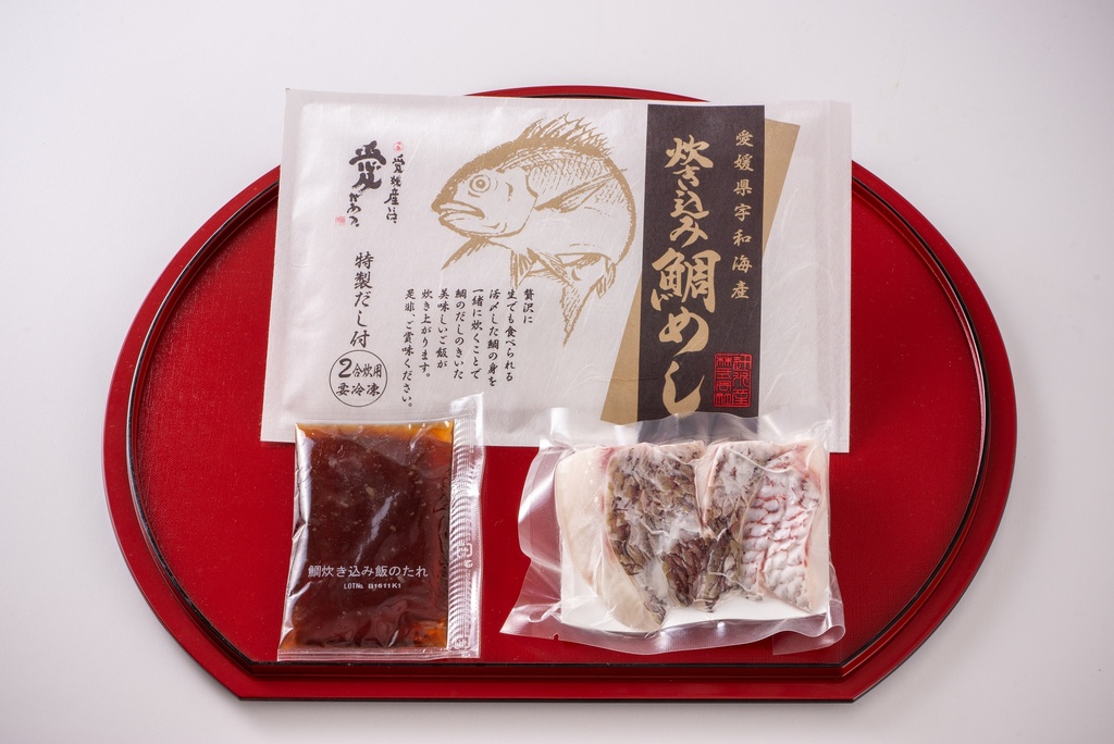 炊き込み鯛めし辻水産中身