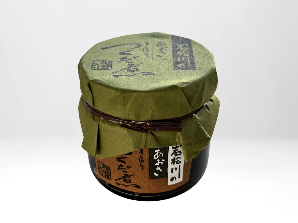 岩松川のあおさつくだ煮 椎茸入